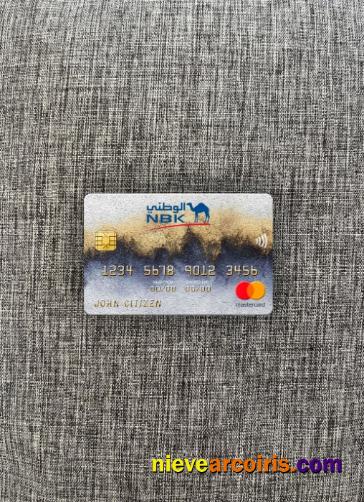 Kuwait National Bank mastercard photolook